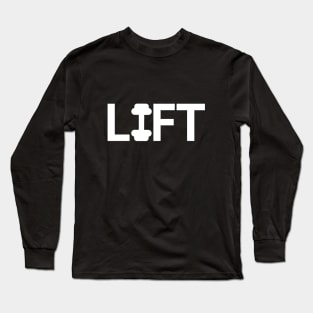 Lift weights logo design Long Sleeve T-Shirt